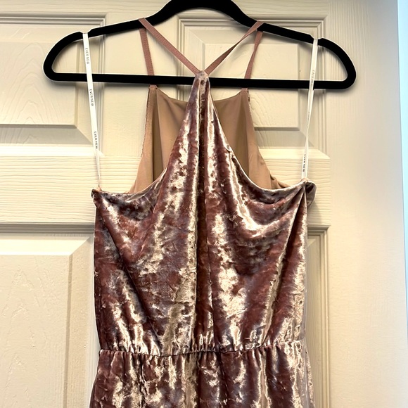 Ever New Velour Mauve/Grey Dress - Picture 4 of 5